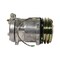A & I Products Compressor, New, Sanden Style w/ Clutch (8390) 7.5" x10.6" x7.6" A-500-244 - alternate 1